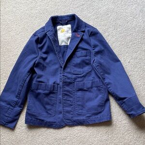 Mini Boden Blue Kids Blazer